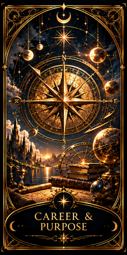 Career and Purpose tarot card